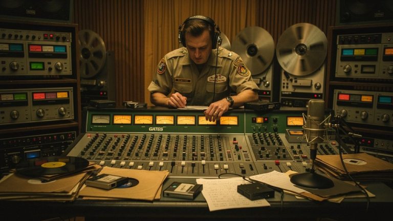 Die Technik der AFN-Studios: Wie Gates Konsolen und Cart-Maschinen den Sound des Militärradios prägten