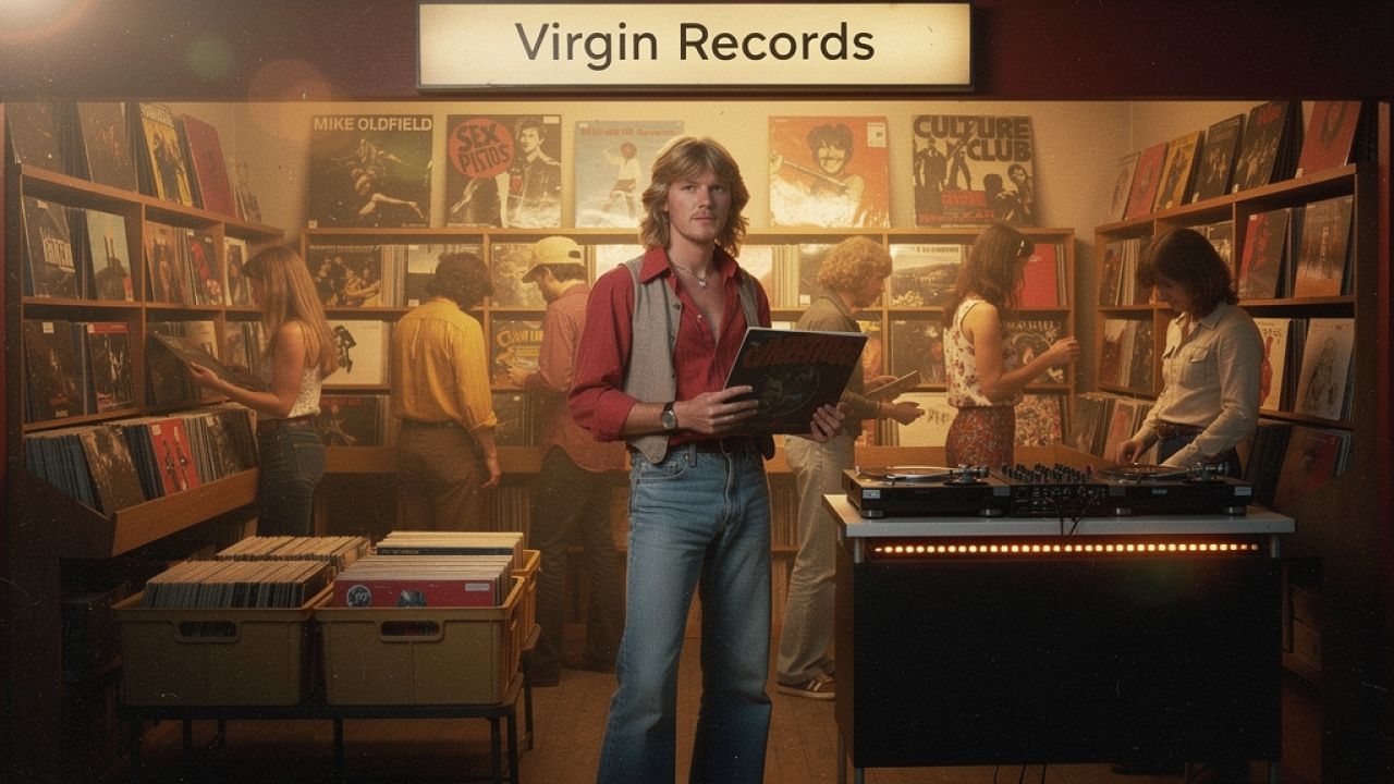 Die Geschichte von Virgin Records: Wie ein Plattenladen die Musikwelt revolutionierte