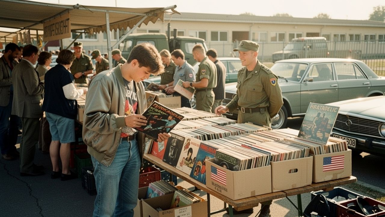 Flohmärkte rund um die Kasernen: Wo man US-Platten fand und Schätze hebt