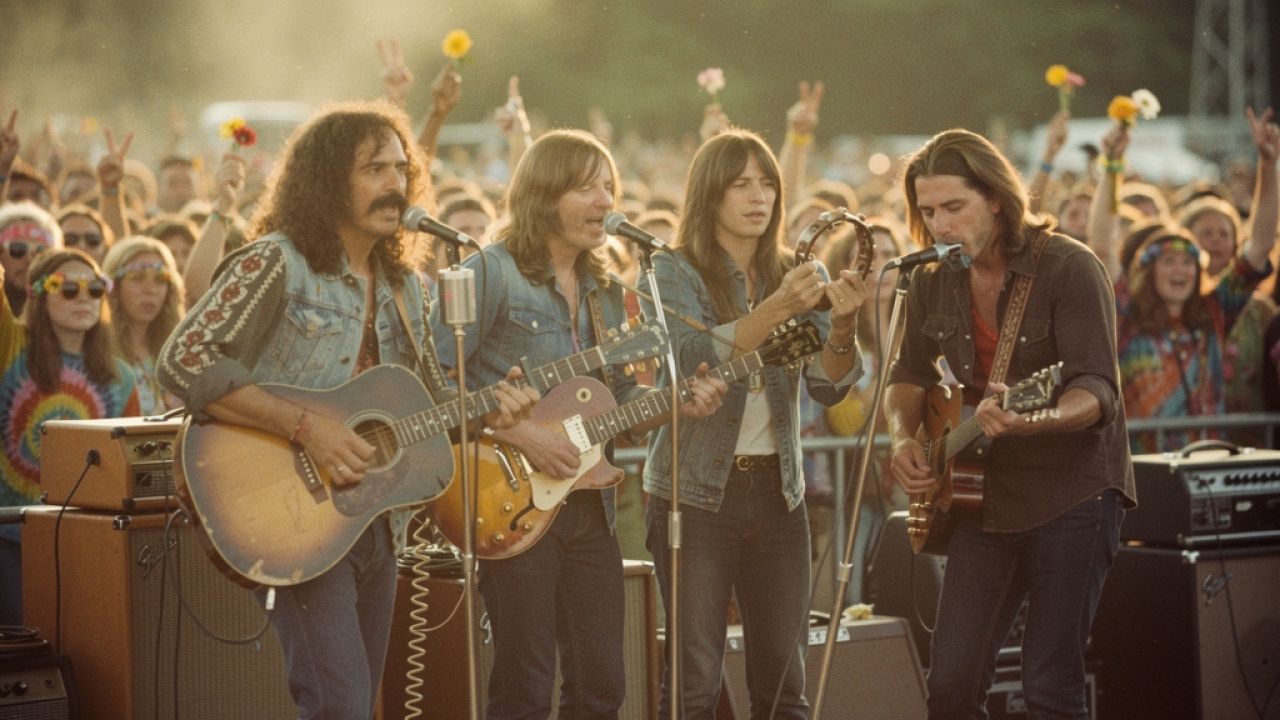 Die Geschichte von Crosby Stills Nash & Young: Neuigkeiten, Mythen und ihr unsterbliches Erbe