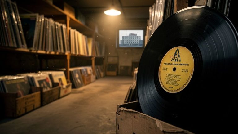 Die AFN-Plattensammlung: Ein musikalischer Schatz im HR-Keller