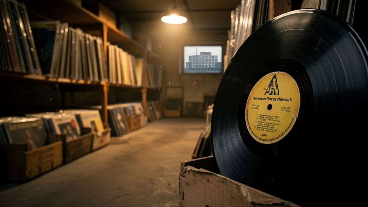Die AFN-Plattensammlung: Ein musikalischer Schatz im HR-Keller