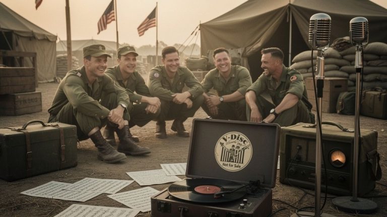 V-Discs: Die geheimen Schallplatten für US-Soldaten – Musik als Moralbooster im Krieg