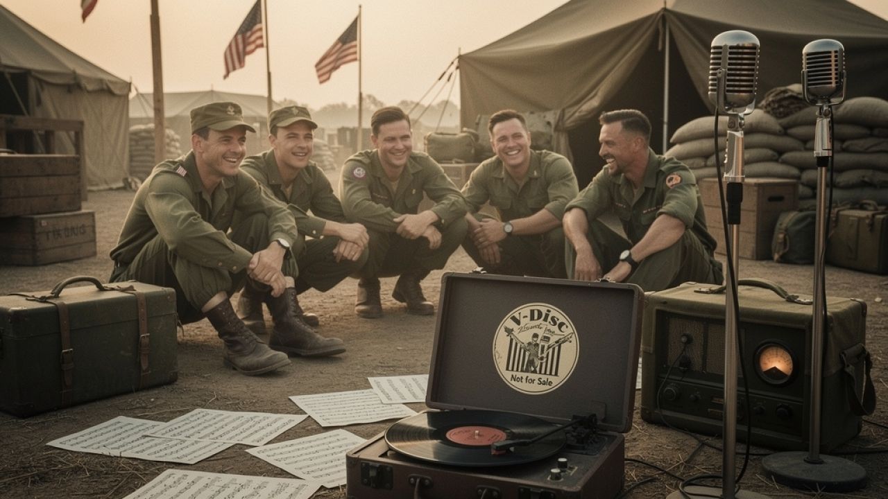 V-Discs: Die geheimen Schallplatten für US-Soldaten – Musik als Moralbooster im Krieg