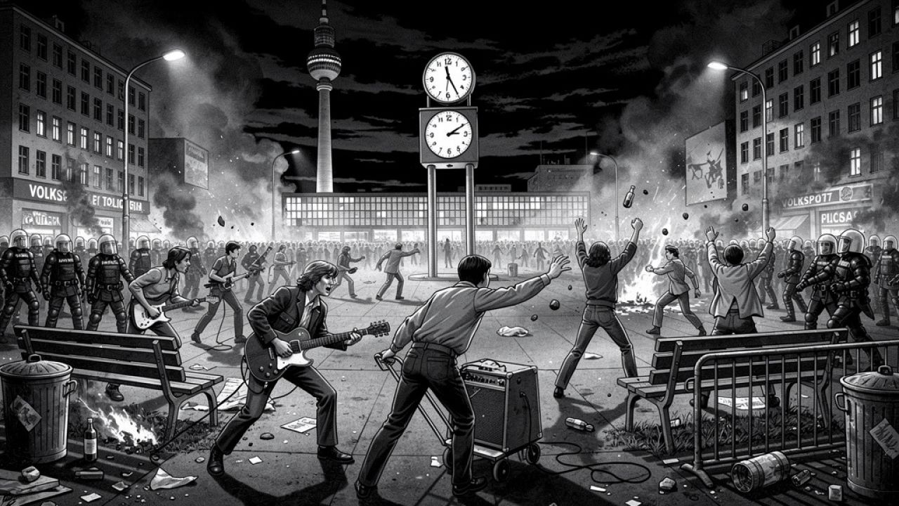 Wir wollen Rock’n’Roll: Die Krawalle am Alexanderplatz 1977