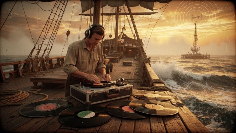 Die Musikrotation der Piraten: Wer entschied, was lief?