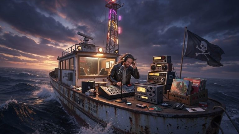 Wie man heute Piratensender-Atmosphäre streamt