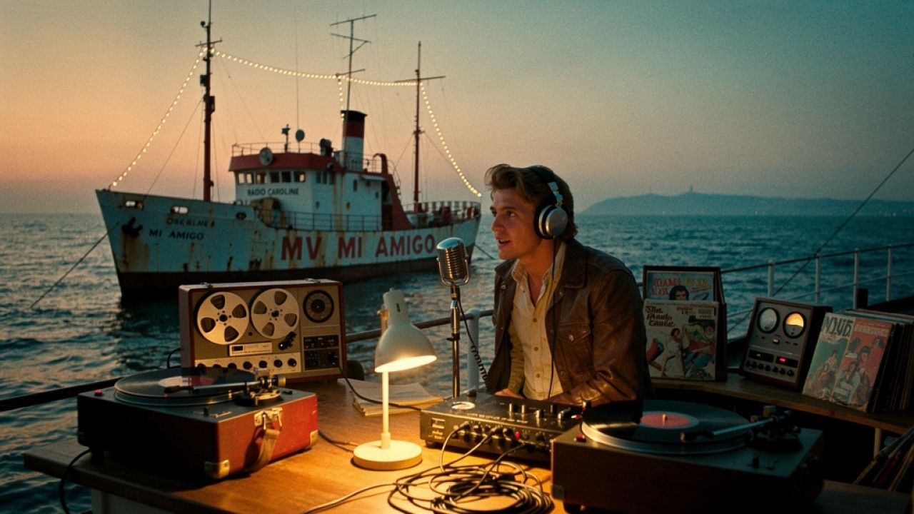 Die Rolle der Kurzwelle: Wie Radio Caroline die Welt eroberte