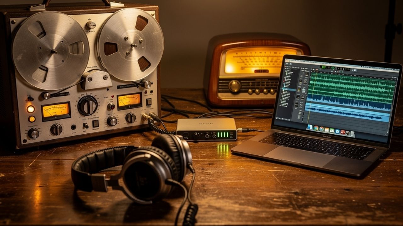 Restaurierung alter Radio-Mitschnitte: Ein technischer Guide für perfekten Sound